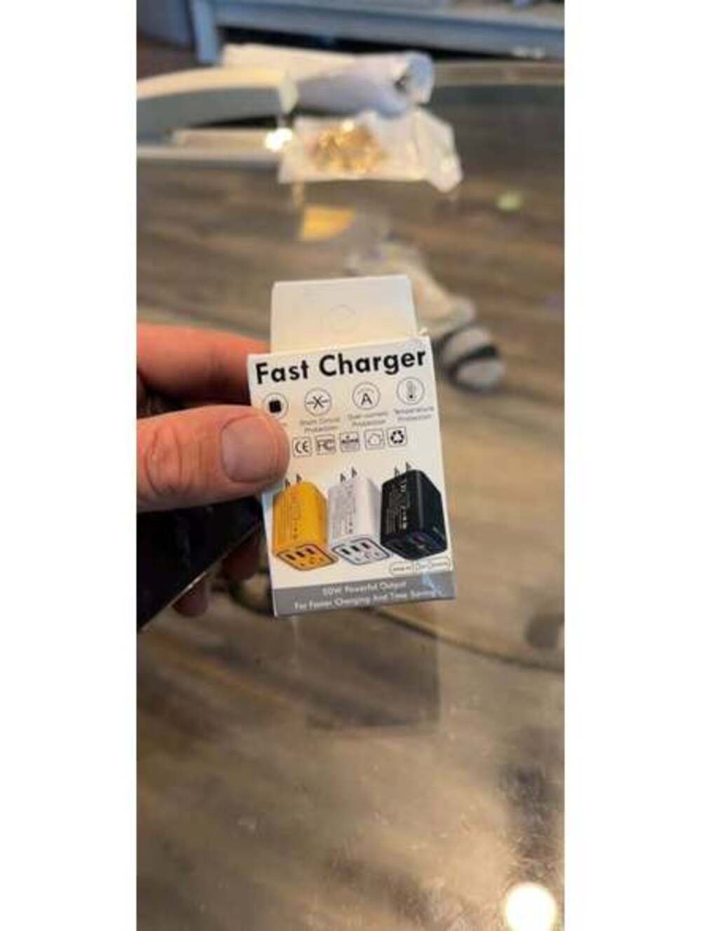 Fast Charger 50W Powerful Output for iOS Android
